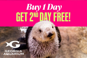 Moxy Atlanta Downtown + 2 Day Georgia Aquarium Tickets